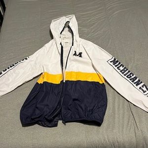 PINK Michigan wind breaker